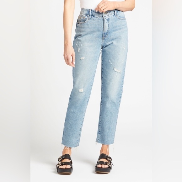 NWT Good American Weekender Straight Jeans - Picture 15 of 16